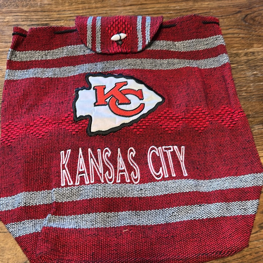 Kansas City Chiefs Woven Backpack - Picture 2 of 5